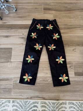 BODE 30 pinwheel sequin trousers